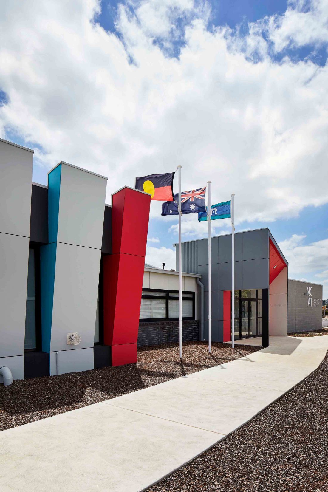 School interior beautifully photographed by property photographers in Melbourne, showcasing vibrant classrooms and cozy learning spaces.