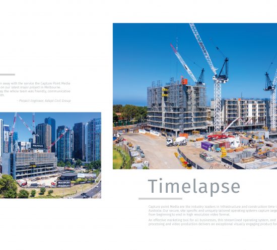 An image displaying an architecture photography brochure for an architecture magazine.