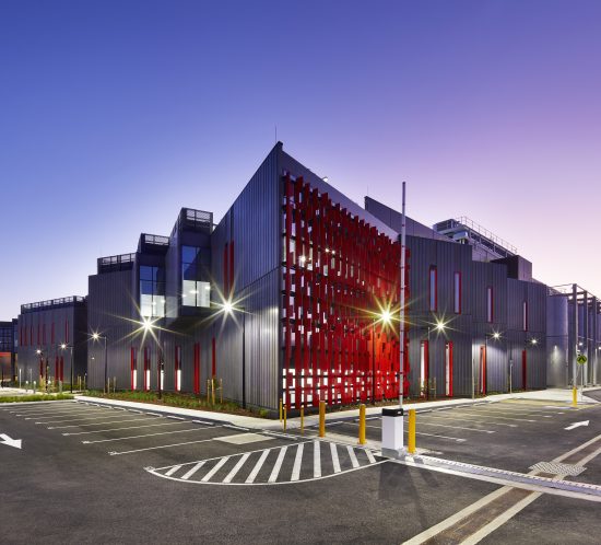 Image showing the architecture of a data centre in Melbourne.